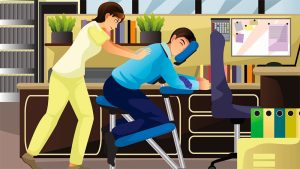 Массаж в офисе: Забота о здоровье и производительности