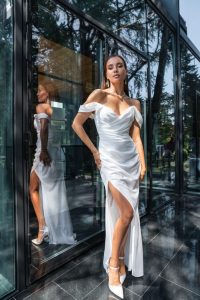 Свадебные платья миди: элегантность и комфорт для современной невесты