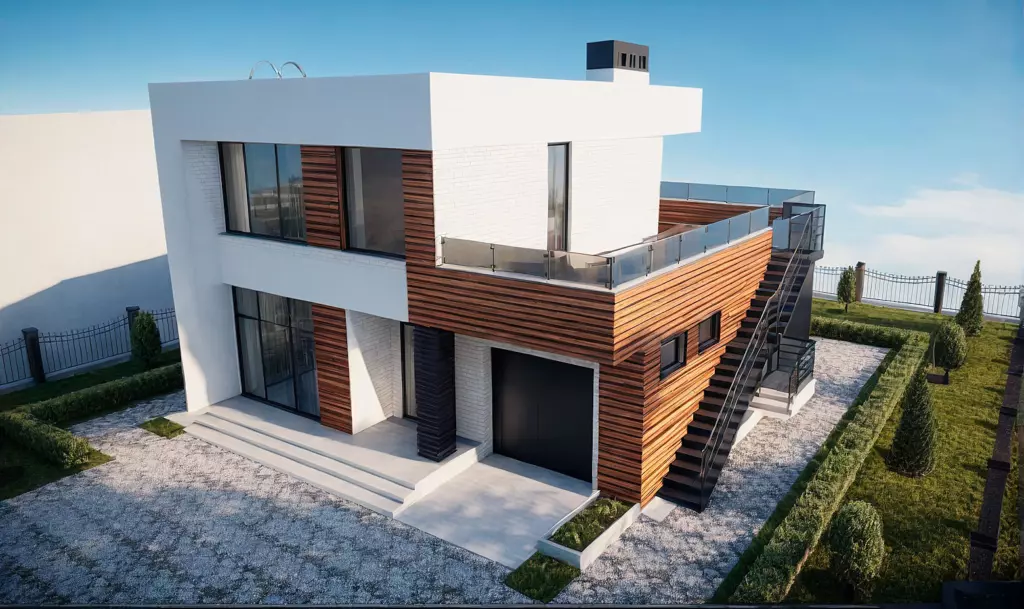 Уют и гармония с природой: Строительство домов с балконом – расширяем горизонты комфорта и создаем атмосферу релакса