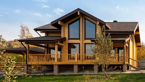 Дома из клееного бруса: что делает их особенными и почему их выбирают