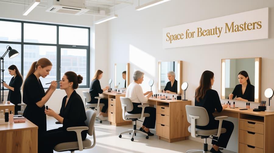 Пространство для бьюти-мастеров: преимущества коворкинга для мастеров красоты